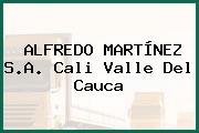 ALFREDO MARTÍNEZ S.A. Cali Valle Del Cauca