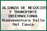 ALIANZA DE NEGOCIOS Y TRANSPORTE INTERNACIONAL Buenaventura Valle Del Cauca
