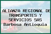 ALIANZA REGIONAL DE TRANSPORTES Y SERVICIOS SAS Barbosa Antioquia