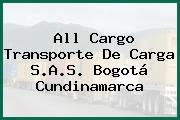All Cargo Transporte De Carga S.A.S. Bogotá Cundinamarca