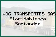 AOG TRANSPORTES SAS Floridablanca Santander