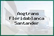 Aogtrans Floridablanca Santander
