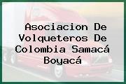 Asociacion De Volqueteros De Colombia Samacá Boyacá