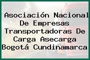 Asociación Nacional De Empresas Transportadoras De Carga Asecarga Bogotá Cundinamarca