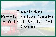 Asociados Propietarios Condor S A Cali Valle Del Cauca
