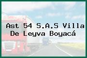 Ast 54 S.A.S Villa De Leyva Boyacá