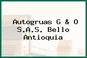 Autogruas G & O S.A.S. Bello Antioquia