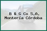 B & G Co S.A. Montería Córdoba