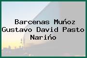 Barcenas Muñoz Gustavo David Pasto Nariño