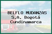 Ver belflo mudanzas sa bogota cundinamarca BELFLO MUDANZAS S.A. Bogotá Cundinamarca