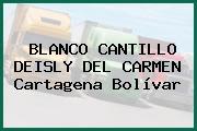 BLANCO CANTILLO DEISLY DEL CARMEN Cartagena Bolívar