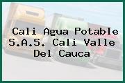 Cali Agua Potable S.A.S. Cali Valle Del Cauca