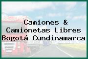 Camiones & Camionetas Libres Bogotá Cundinamarca