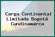 Carga Continental Limitada Bogotá Cundinamarca