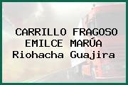 CARRILLO FRAGOSO EMILCE MARÚA Riohacha Guajira