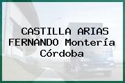 CASTILLA ARIAS FERNANDO Montería Córdoba