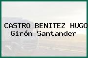 CASTRO BENITEZ HUGO Girón Santander