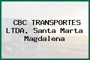 CBC TRANSPORTES LTDA. Santa Marta Magdalena