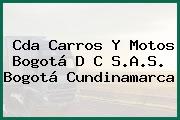 Cda Carros Y Motos Bogotá D C S.A.S. Bogotá Cundinamarca