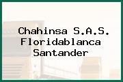Ver chahinsa sas floridablanca santander Chahinsa S.A.S. Floridablanca Santander