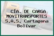 CÍA. DE CARGA MOVITRANSPORTES S.A.S. Cartagena Bolívar