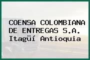 COENSA COLOMBIANA DE ENTREGAS S.A. Itagüí Antioquia