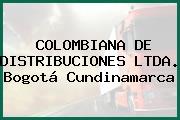 COLOMBIANA DE DISTRIBUCIONES LTDA. Bogotá Cundinamarca