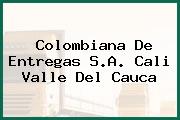 Colombiana De Entregas S.A. Cali Valle Del Cauca