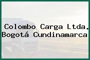 Colombo Carga Ltda. Bogotá Cundinamarca