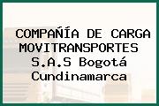 COMPAÑÍA DE CARGA MOVITRANSPORTES S.A.S Bogotá Cundinamarca
