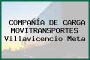 COMPAÑÍA DE CARGA MOVITRANSPORTES Villavicencio Meta