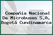 Compañia Nacional De Microbuses S.A. Bogotá Cundinamarca