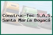 Construc-Tec S.A.S. Santa María Boyacá