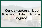 Constructora Las Nieves Ltda. Tunja Boyacá