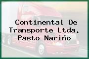 Ver continental de transporte ltda pasto narino Continental De Transporte Ltda. Pasto Nariño