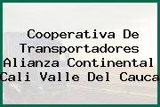 Cooperativa De Transportadores Alianza Continental Cali Valle Del Cauca