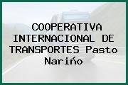 COOPERATIVA INTERNACIONAL DE TRANSPORTES Pasto Nariño