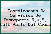 Coordinadora De Servicios De Transporte S.A.S. Cali Valle Del Cauca