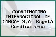 COORDINADORA INTERNACIONAL DE CARGAS S.A. Bogotá Cundinamarca