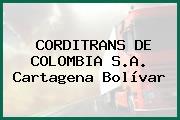 CORDITRANS DE COLOMBIA S.A. Cartagena Bolívar