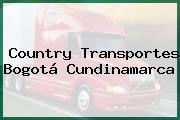 Country Transportes Bogotá Cundinamarca