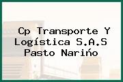 Cp Transporte Y Logística S.A.S Pasto Nariño
