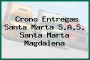 Crono Entregas Santa Marta S.A.S. Santa Marta Magdalena
