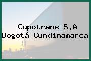 Cupotrans S.A Bogotá Cundinamarca