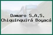 Damaro S.A.S. Chiquinquirá Boyacá