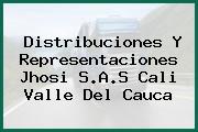 Distribuciones Y Representaciones Jhosi S.A.S Cali Valle Del Cauca