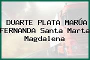 DUARTE PLATA MARÚA FERNANDA Santa Marta Magdalena