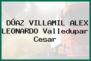 DÚAZ VILLAMIL ALEX LEONARDO Valledupar Cesar