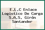 E.L.C Enlace Logistico De Carga S.A.S. Girón Santander