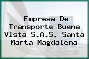 Empresa De Transporte Buena Vista S.A.S. Santa Marta Magdalena